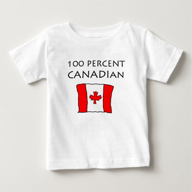 Kanadensare 100% t shirt (Framsida)