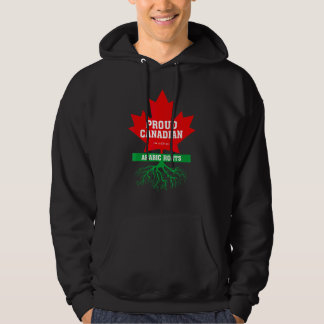 Kanadensare med arabiska rötter kanadensiskt medbo hoodie