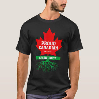 Kanadensare med arabiska rötter kanadensiskt medbo t shirt