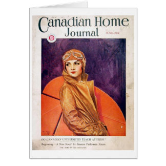 Kanadensarehemjournal 1931 hälsningskort