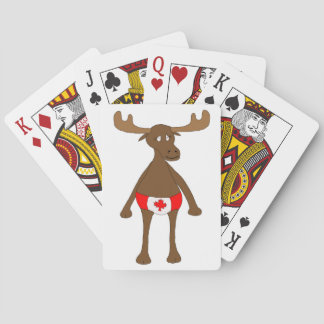 Kanadensisk älg spelkort