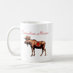 Kanadensisk älgmugg kaffemugg