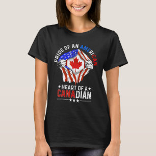 Kanadensisk Amerikan Amerikansk Stolthet Utland Ka T Shirt