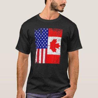 Kanadensisk amerikansk kanadensisk kanadensisk kan t shirt