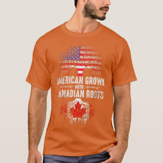 Kanadensisk amerikansk t shirt