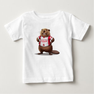 Kanadensisk bäver Canada Day T Shirt