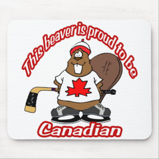 Kanadensisk bäver Mousepad Musmatta