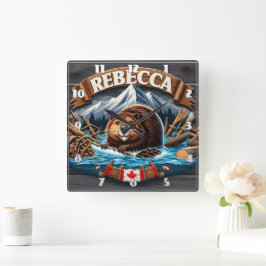 Kanadensisk bäver, Snö-socklade berget Fyrkantig Klocka