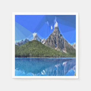 Kanadensisk bergsvy pappersservett