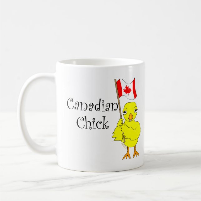 Kanadensisk Chick Kaffemugg (Vänster)