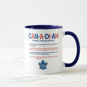 Kanadensisk definition mugg