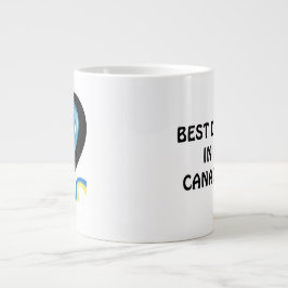 Kanadensisk fatherown Toronto Pappa Kärlek Vancouv Jumbo Mugg