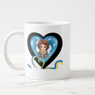 Kanadensisk fatherown Toronto Pappa Kärlek Vancouv Jumbo Mugg