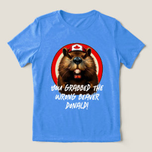Kanadensisk "Fel bäver Donald" Trump T Shirt