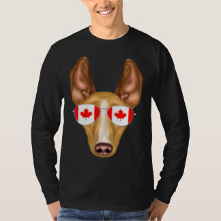 Kanadensisk Flagga Cirnechi dellu2019Etna Hund Kan T Shirt