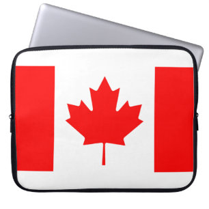 Kanadensisk Flagga-image för Neoprene Laptop sleev Sleeve