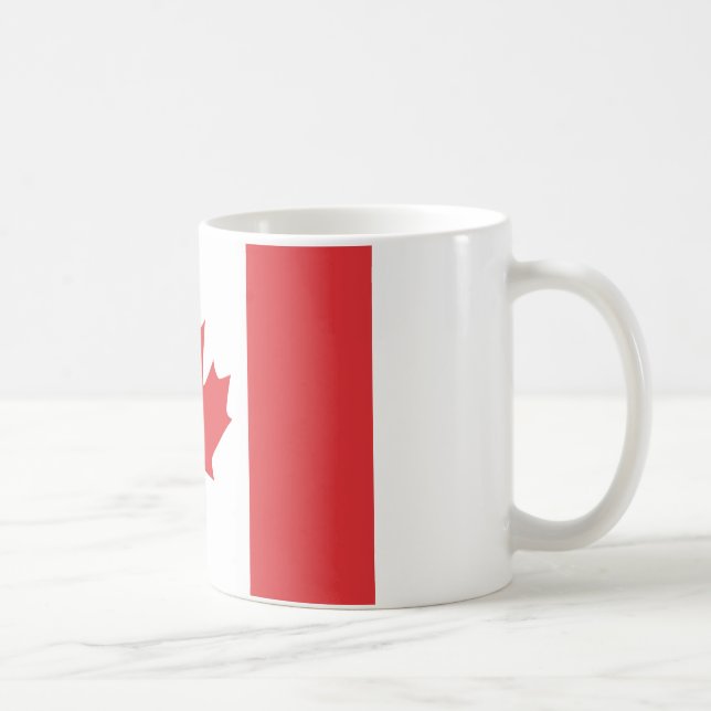 Kanadensisk Flagga Kaffemugg (Höger)