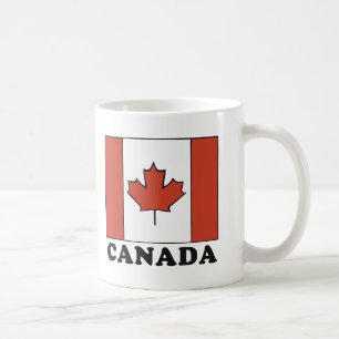Kanadensisk flagga kaffemugg