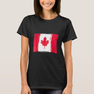 Kanadensisk flagga Kanada flagga   Kanada   T Shirt
