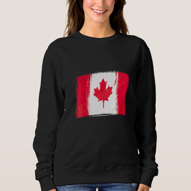 Kanadensisk flagga Kanada flagga  Kanada T Shirt (Framsida)