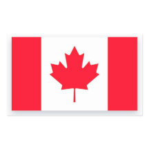 Kanadensisk flagga. KANADA.