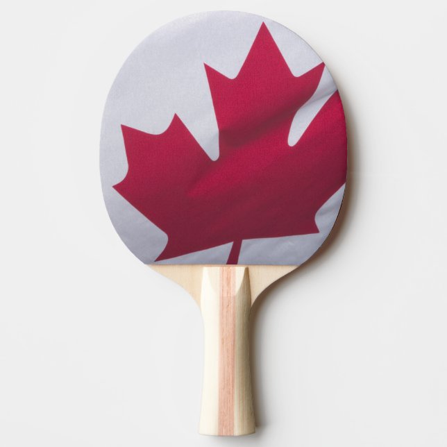 Kanadensisk flagga. pingisracket (Framsidan)