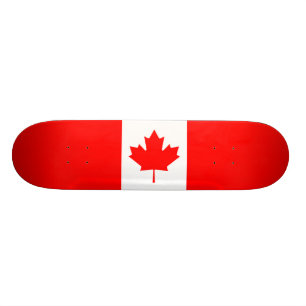 Kanadensisk flagga skateboard bräda 20 cm
