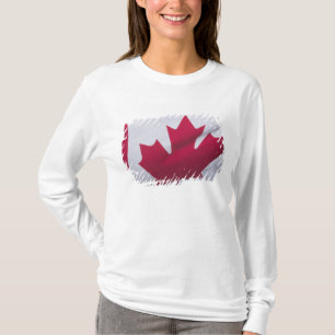 Kanadensisk flagga. tee