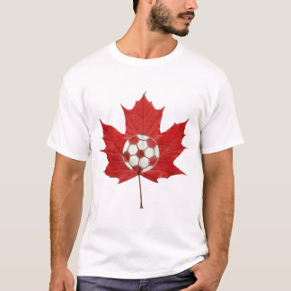 Kanadensisk fotbollsspirit t shirt