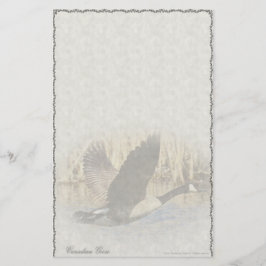 Kanadensisk gåsanpassningsbarbrevpapper brevpapper