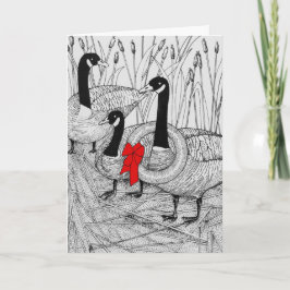 Kanadensisk gästjul helgkort