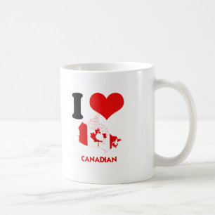 KANADENSISK KARTA KAFFEMUGG