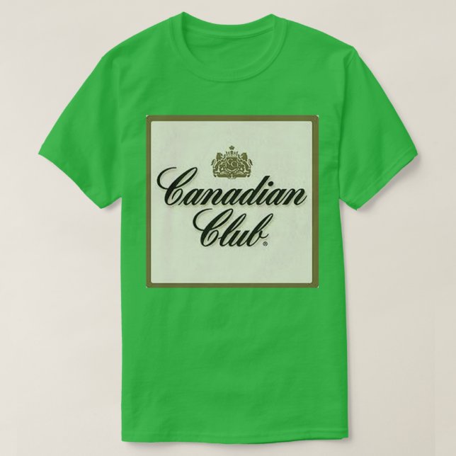 Kanadensisk Klubb 2 T Shirt (Design framsida)
