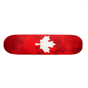 Kanadensisk lönnlöv Camo Mini Skateboard Bräda 18,5 Cm