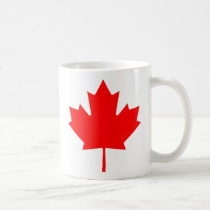 Kanadensisk lönnlöv kaffemugg
