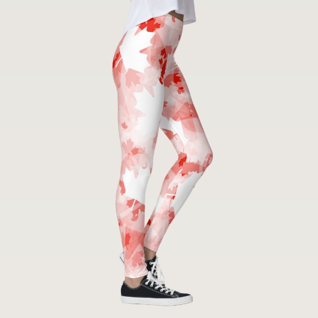 Kanadensisk lönnlöv leggings (Höger)