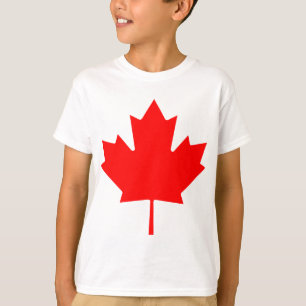 Kanadensisk lönnlöv tee shirt