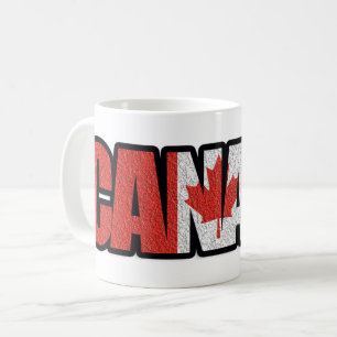 Kanadensisk lönnlövflagga kaffemugg