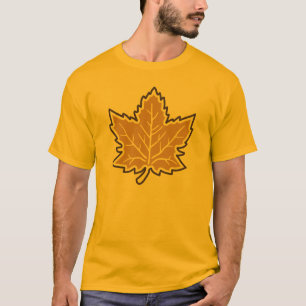 Kanadensisk lönnlövvintagestil KANADA Tee