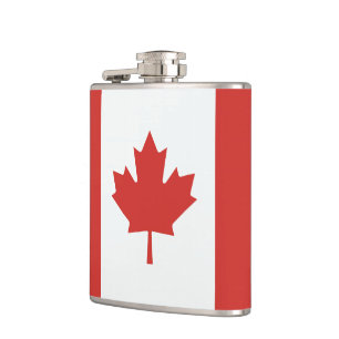Kanadensisk maple Löv Flagga Fickplunta