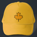 Kanadensisk maple löv med Royalet krona Keps<br><div class="desc">Kanadensiska maple löv med Royalet krona.</div>