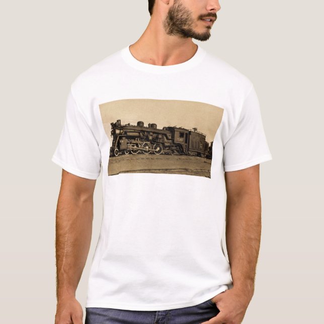 Kanadensisk medborgarejärnvägmotor 5140 t-shirt (Framsida)