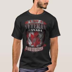 Kanadensisk militär veteran My Oath T Shirt