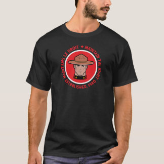 Kanadensisk Mountie T-shirt