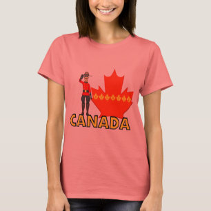 Kanadensisk Mountie Tee Shirt