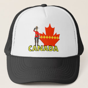 Kanadensisk Mountie Truckerkeps