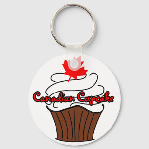 Kanadensisk muffin Keychain Nyckelring