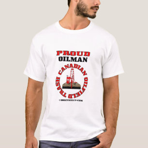 Kanadensisk oilfieldsopor, T-tröja, gåva, Tröja