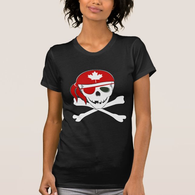 Kanadensisk pirat tee (Framsida)
