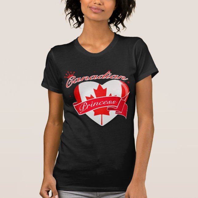 Kanadensisk Princess T-shirt (Framsida)